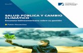 SALUD PÚBLICA Y CAMBIO CLIMÁTICO - kas.de