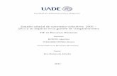 Estudio salarial de convenios colectivos 2005 – 2011 y su ...