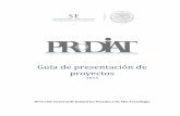 Guía de presentación de proyectos - economia.gob.mx