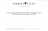 Constitución de Chile, 1980, con enmiendas hasta 2021
