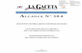 ALCANCE DIGITAL N° 304 a La Gaceta N° 239 del 13 12 2016