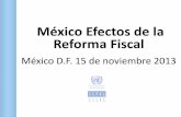 México Efectos de la Reforma Fiscal - amepmexico.com.mx
