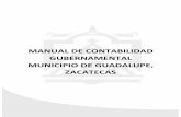 MANUAL DE CONTABILIDAD GUBERNAMENTAL MUNICIPIO DE ...