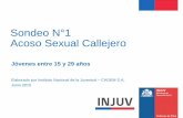 Sondeo N°1 Acoso Sexual Callejero - injuv.gob.cl