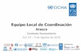 Equipo Local de Coordinación - HumanitarianResponse