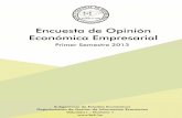 Encuesta de Opinión Económica Empresarial