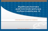 Aplicaciones administrativas informáticas II