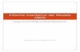 Informe cualitativo del Modelo ABCD - gob.mx