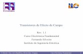 Transistores de Efecto de Campo - fing.edu.uy