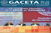 52o Congreso Nacional de la SEGG en Valladolid