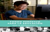 FONDO PERPETUO PARA LA EDUCACIÓN