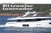 PRUEBA MOTOR Absolute Navetta 52 El trawler innovador