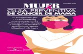 Mujer Guía preventiva de cáncer de mama