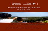 Programa de Educación Ambiental - parquesnaturales.gva.es