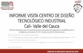 INFORME VISITA CENTRO DE DISEÑO TECNOLÓGICO …