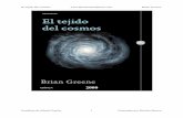 El tejido del cosmos  Brian Greene