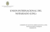 Unión Internacional del Notariado “UINL”