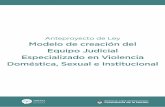 Ley modelo de creación del Equipo Judicial Especializado ...