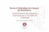 Borsa d’Habitatge de Lloguer de Barcelona