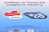 Catálogo de Productos Campofrio-Albafrio