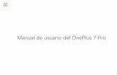 Manual de usuario del OnePlus 7 Pro