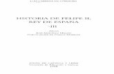 HISTORIA DE FELIPE II, REY DE ESPAÑA •III