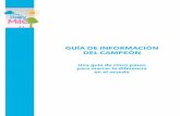 Champion Information Guide - Spanish - The Daily Mile
