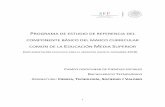 PROGRAMA DE ESTUDIO DE REFERENCIA DEL COMPONENTE …