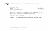 UIT-T Rec. Z.200 (11/99) CHILL - El lenguaje de ...