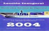 Libro - Lección inaugural UNI 2004 - El papel de la ...