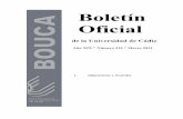 BOUCA Nº 324 - Sitio web de la Universidad de Cádiz