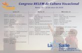 Congreso RELEM de Cultura Vocacional