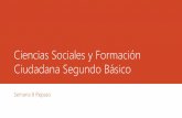 Ciencias Sociales y Formación Ciudadana Segundo Básico
