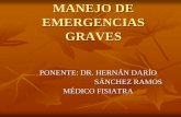 MANEJO DE EMERGENCIA - Medicos de El Salvador