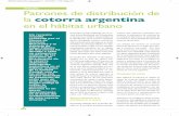 artículo Patrones de distribución de la cotorra argentina ...