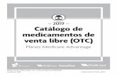 2019 – Catálogo de medicamentos de venta libre (OTC)