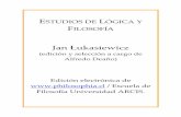 Lukasiewicz - Estudios de Lógica y Filosofía