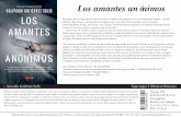 Los amantes anónimos - Almuzara libros