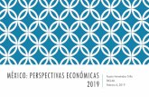 México: Economic Perspectives 2019