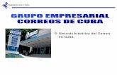 Síntesis histórica del Correo en Cuba.