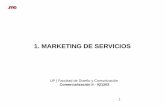 1. MARKETING DE SERVICIOS