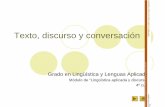 Texto, discurso y conversación - CORE