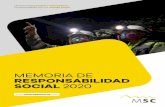 MEMORIA DE RESPONSABILIDAD SOCIAL 2020