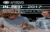 IN-RED 2017.Congreso nacional de innovación educativa y de ...