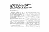 Frecuencia de los Antígenos de Histocompatibilidad HIA-BS ...