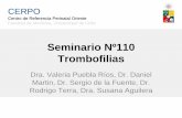Seminario Nº110 Trombofilias