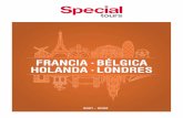 FRANCIA · BÉLGICA HOLANDA · LONDRES