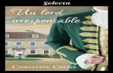 Un lord irresponsable (Familia Marston 3) (Spanish Edition)