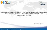 Laboratorio Marrero Blanco - ISO 15189:2012 Competencia de ...