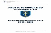 Proyecto Educativo Institucional Liceo A-24